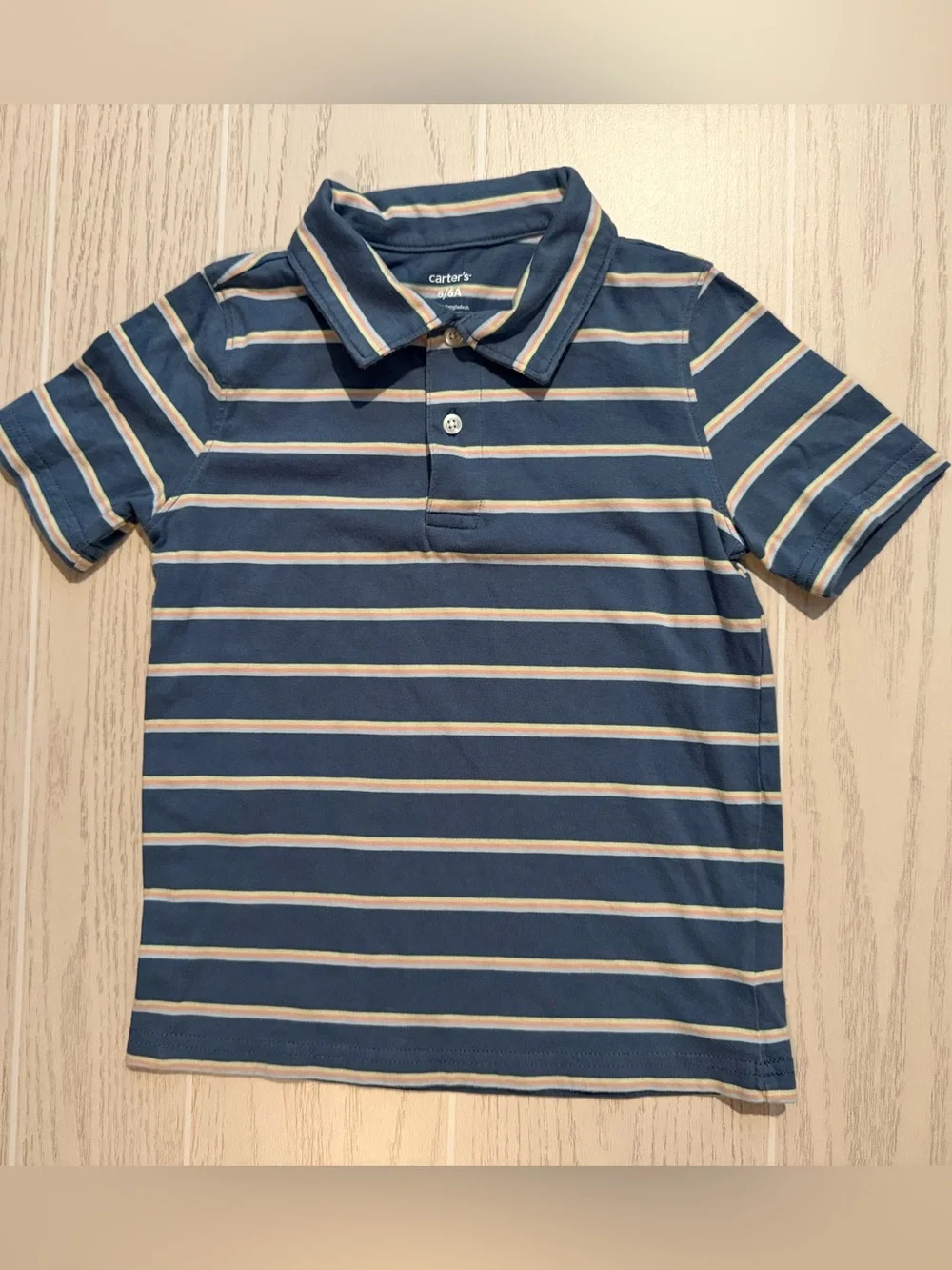 Carter’s The Children’s Place Boys Polo‎ Shirt Bundle Size 6 Preppy School Lot 3